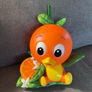 Disney Orange Bird Flower and Garden Festival Sipper Cup